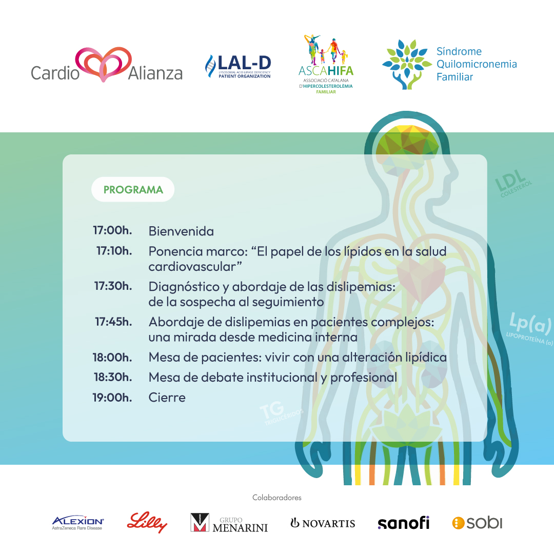 Jornada Lípidos y Salud programa