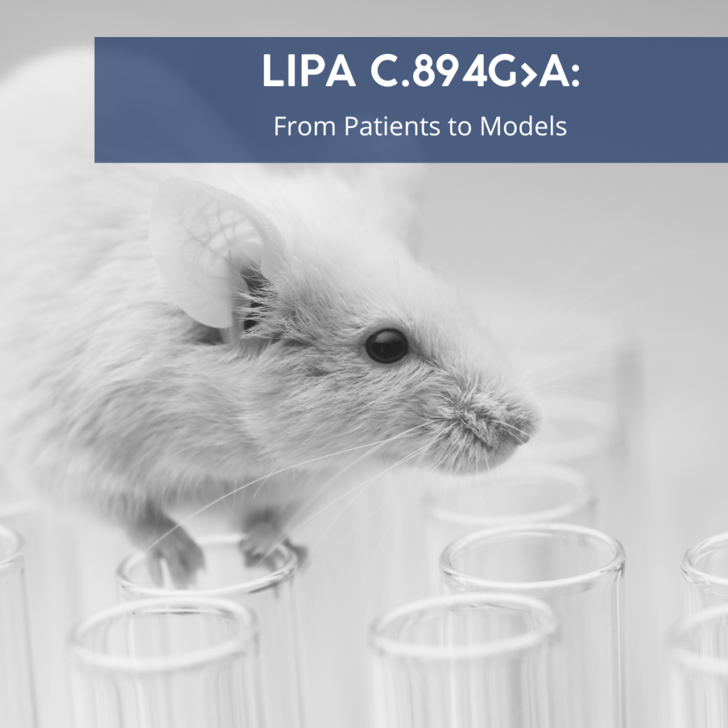 LIPA c.894G>A: From Patients to Models
